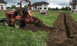 Копка траншей для водопровода в Жигулевске: цена за метр от 952 руб.
